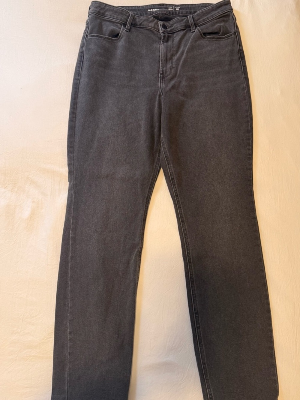 Old Navy Charcoal Straight-Leg Jeans